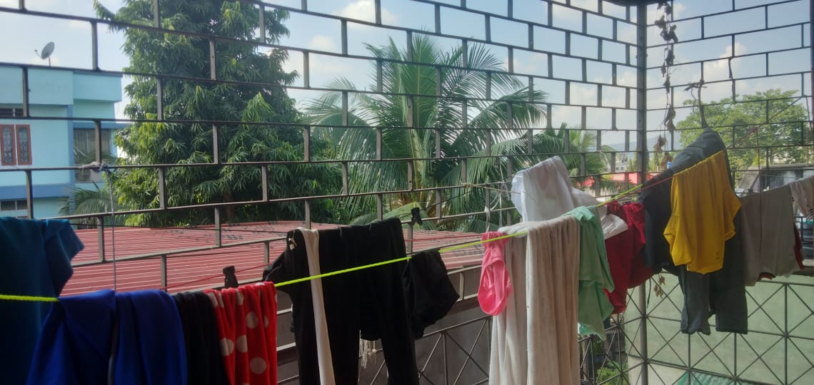 Semi Furnished 3bhk in Bishnu Rabha Path, Beltola Tiniali, Guwahati, Assam, India for Rent